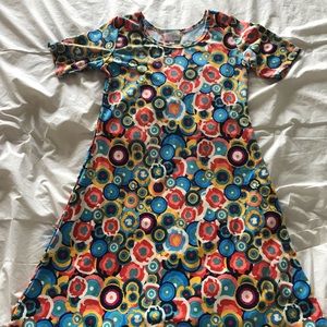 EUC LuLaRoe Adeline Girls Dress in Size 12